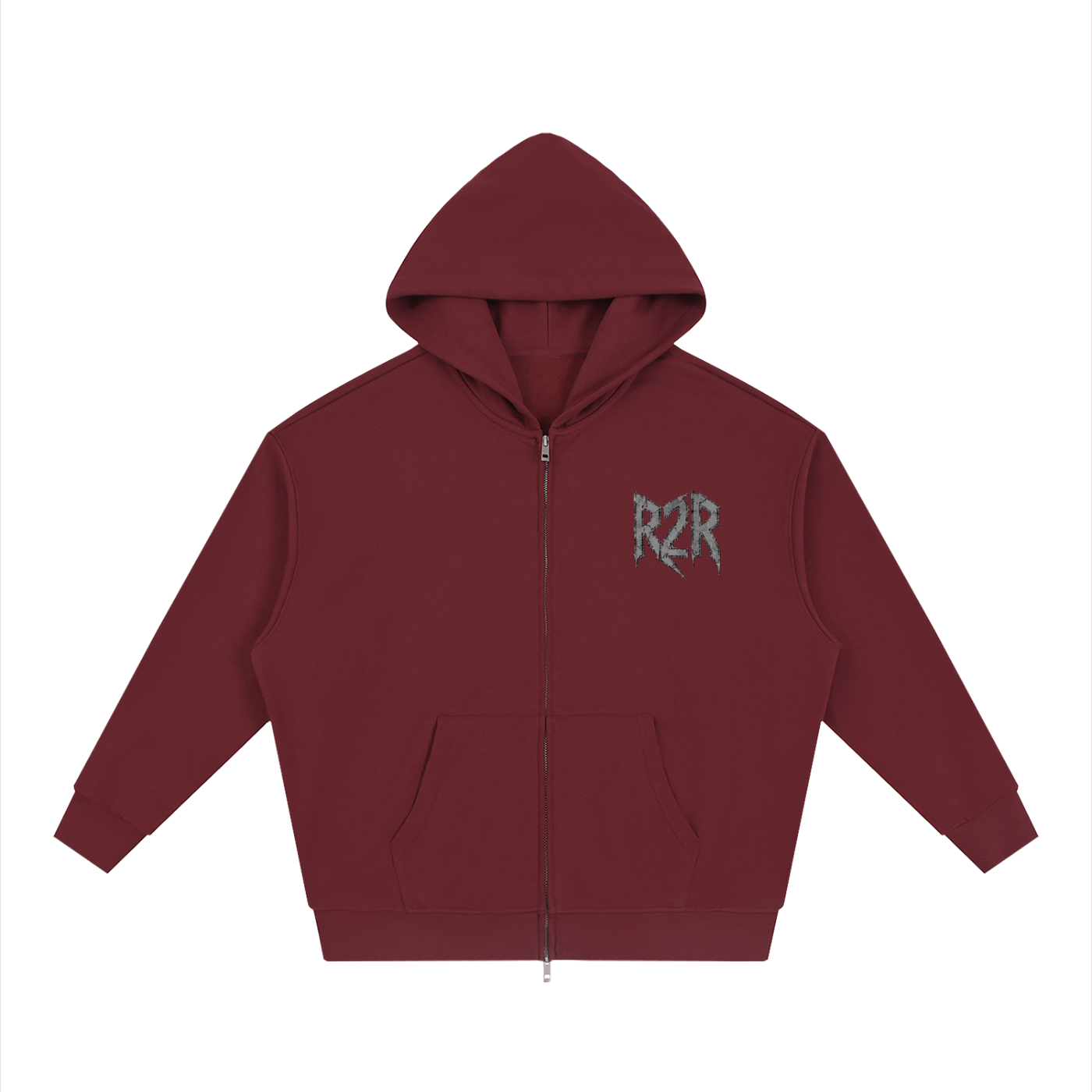 R2R chains zip up hoodie