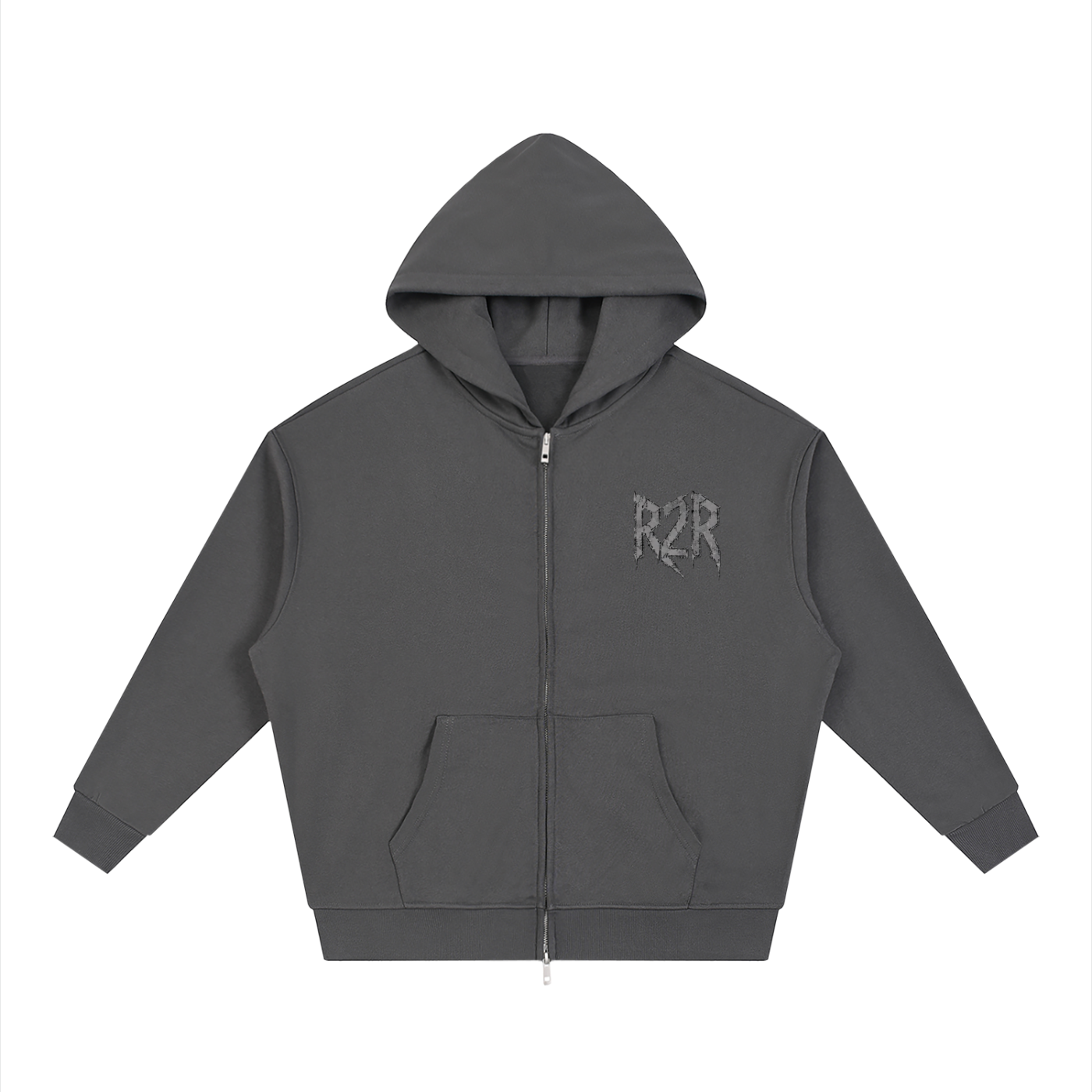 R2R chains zip up hoodie